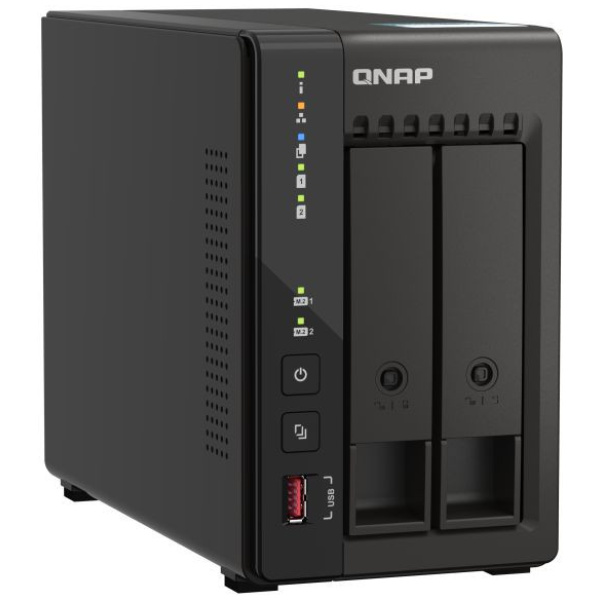 QNap TS-253E-8G NAS kiszolgáló (8GB, 2x HDD/SSD, M.2 foglalat) AKCIÓS #5