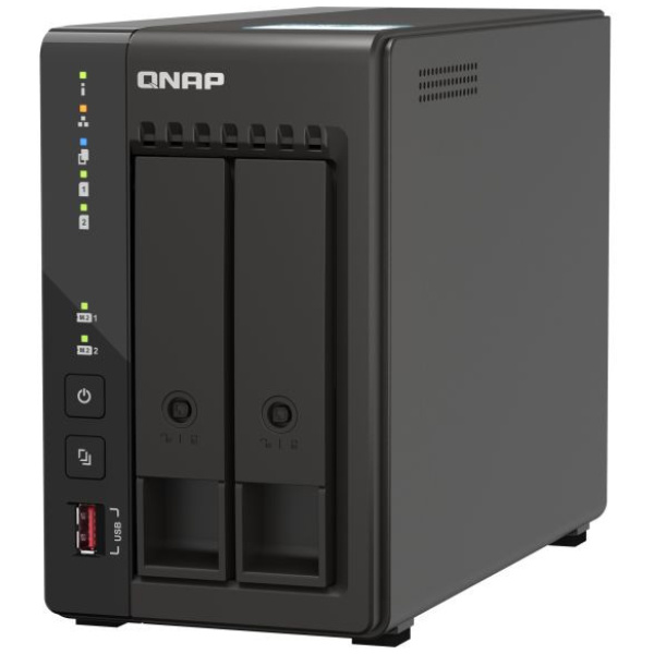 QNap TS-253E-8G NAS kiszolgáló (8GB, 2x HDD/SSD, M.2 foglalat) AKCIÓS #6