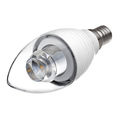 Samsung LED fényforrás (E14 foglalat) - 160 lumen - meleg fehér (átlátszó) #1