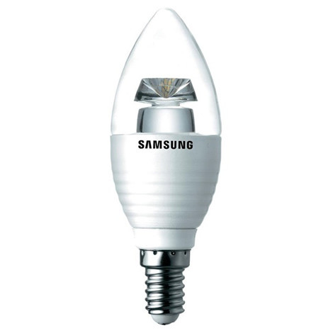 Samsung LED fényforrás (E14 foglalat) - 160 lumen - meleg fehér (átlátszó) #2