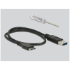 Delock Külső ház, 2x SATA M.2 SSD > USB 10 Gbps (USB 3.1) RAID-del #4