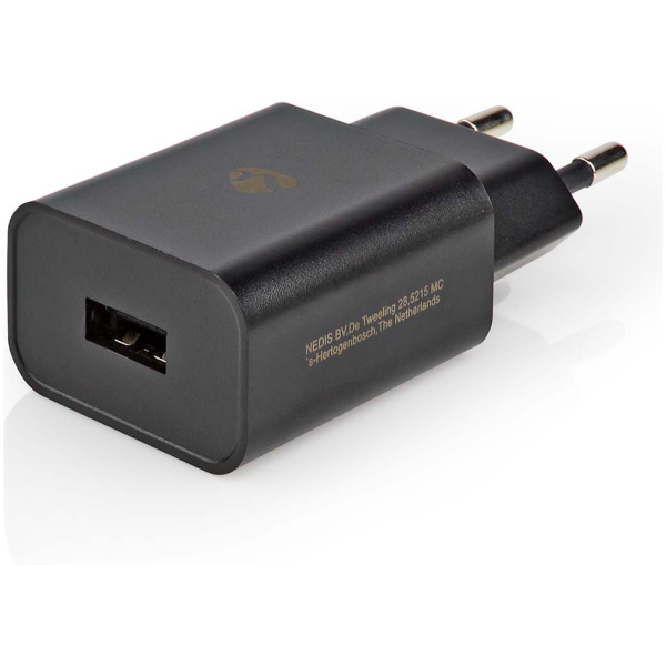 Nedis USB fali töltő (220V) - 2,4 A (fekete) #1