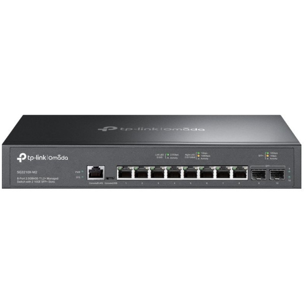 TP-Link SG3210X-M2 Omada 8 portos 2.5G L2+ menedzselhető switch #1