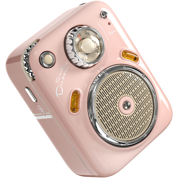 Divoom Beetles Bluetooth mini hangszóró FM rádióval (rózsaszín) #2