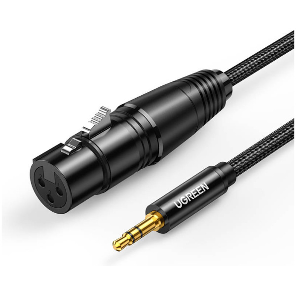 Ugreen XLR (anya) - 3,5mm Jack összekötő kábel 2m #1