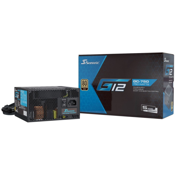 Seasonic G12 GC 750W tápegység 80+ Gold #5