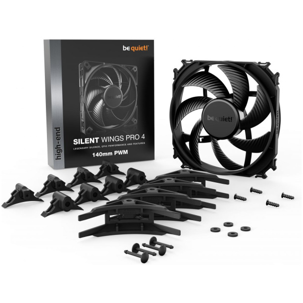 14 cm hűtőventilátor BeQuiet! Silent Wings PRO 4 PWM #5