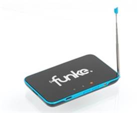 Funke TV4me hordozható HD DVB-T vevő beépített WiFi-vel #2