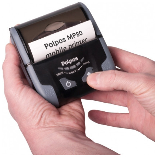 Polpos MP80 mobil blokk és számlanyomtató (Bluetooth) #4