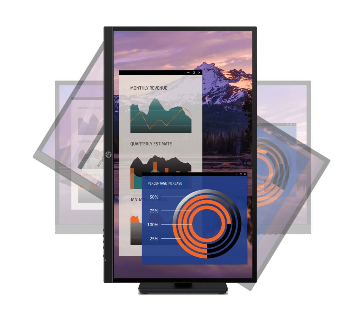 27" HP P27h G4 TFT monitor (IPS LED) #3