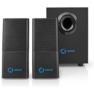 Nedis Xyalon 2.1 Gaming hangszóró (fekete, USB tápellátással) #1