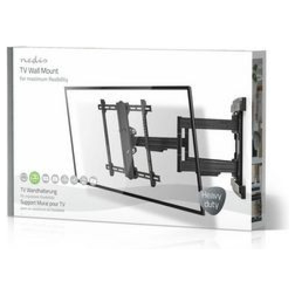 Nedis VESA dönthető, forgatható fali konzol (max. 70 kg, 80"-ig) - TVWM6551BK #7