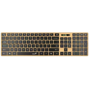 Genius SlimStar 7250BT Copilot Wireless Bluetooth Business billentyű (Pine Wood) #1