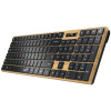 Genius SlimStar 7250BT Copilot Wireless Bluetooth Business billentyű (Pine Wood) #4