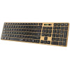 Genius SlimStar 7250BT Copilot Wireless Bluetooth Business billentyű (Pine Wood) #5