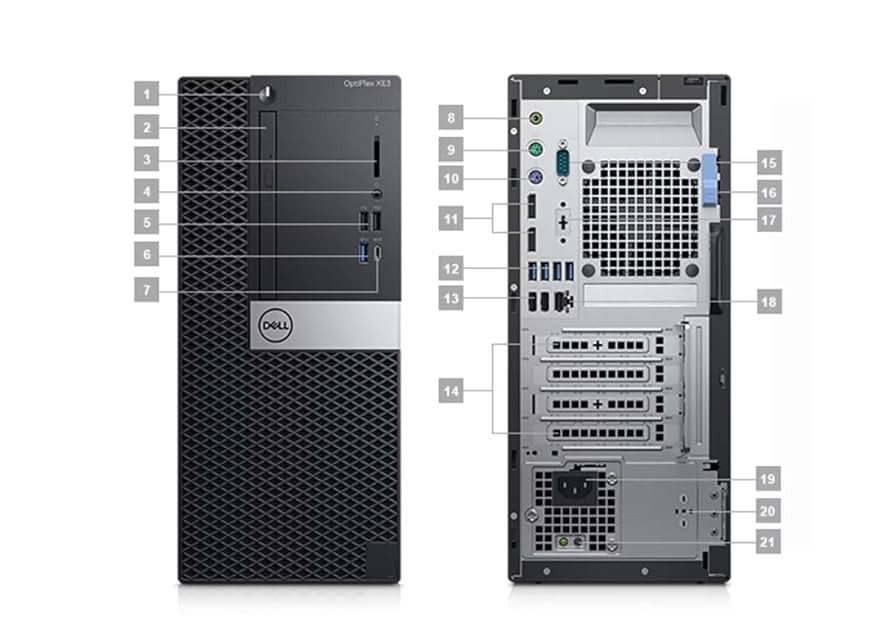 Dell Optiplex XE3 Tower használt PC (Core i7, Win 11 Home) #2