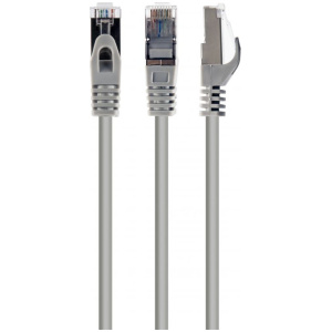 Gembird STP / FTP patchkábel Cat6a 0,25m (szürke) #1