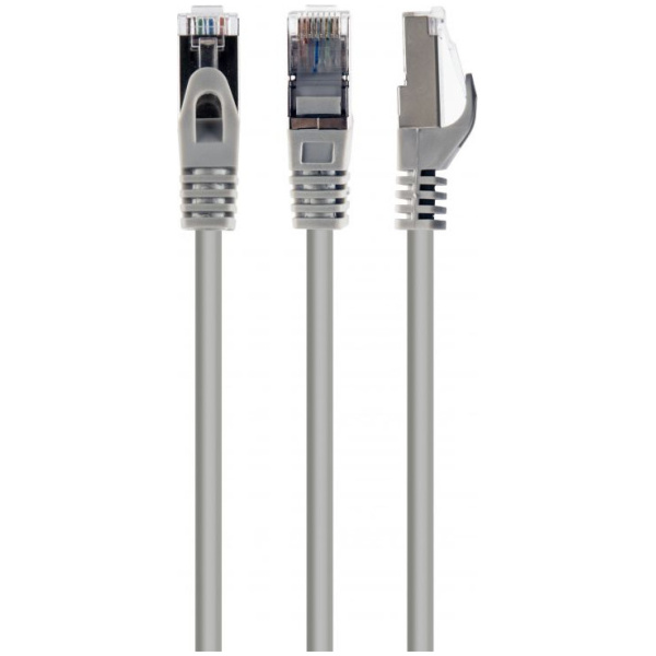 Gembird STP / FTP patchkábel Cat6a 0,25m (szürke) #1
