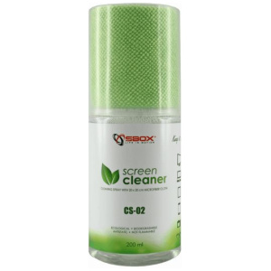 SBOX képernyő tisztító (200ml) + mikroszálas kendő #2