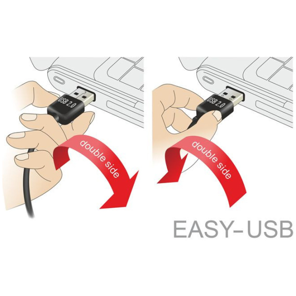 Delock EASY-USB 2.0 (A) – micro USB (B) kábel, 5m #4