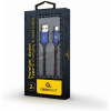 Gembird Premium Jeans USB (C) – USB (A) kábel 2m #2