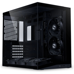Lian Li O11D Dynamic Mini V2 Flow ház üveg oldallappal (fekete) #2