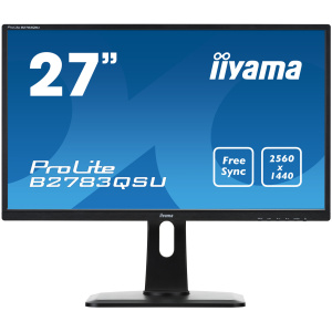 27" Iiyama ProLite B2783QSU-B1 használt QHD monitor #1
