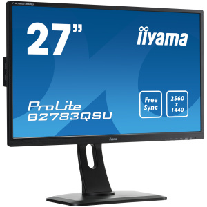 27" Iiyama ProLite B2783QSU-B1 használt QHD monitor #2
