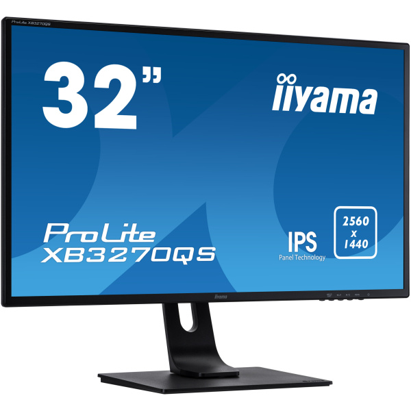 31,5" Iiyama ProLite XB3270QS-B1 használt QHD monitor (IPS) #2