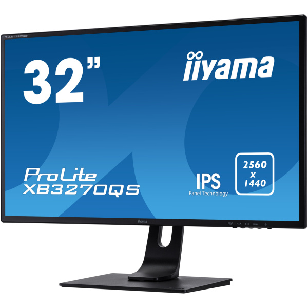 31,5" Iiyama ProLite XB3270QS-B1 használt QHD monitor (IPS) #3