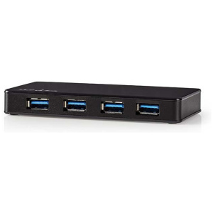 4-portos USB HUB (tápegységgel) Nedis (USB 3.0) #1