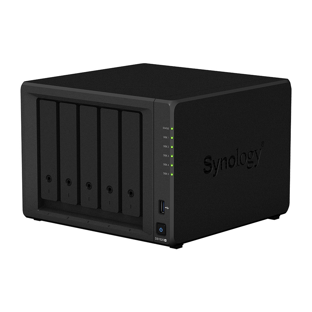 Synology DiskStation DS1520+ 8GB ötrekeszes NAS kiszolgáló #1