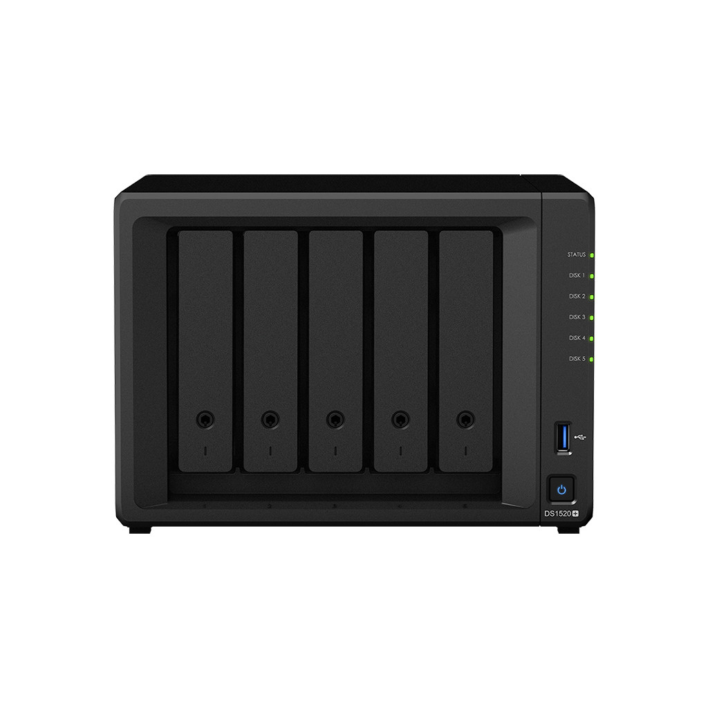 Synology DiskStation DS1520+ 8GB ötrekeszes NAS kiszolgáló #6