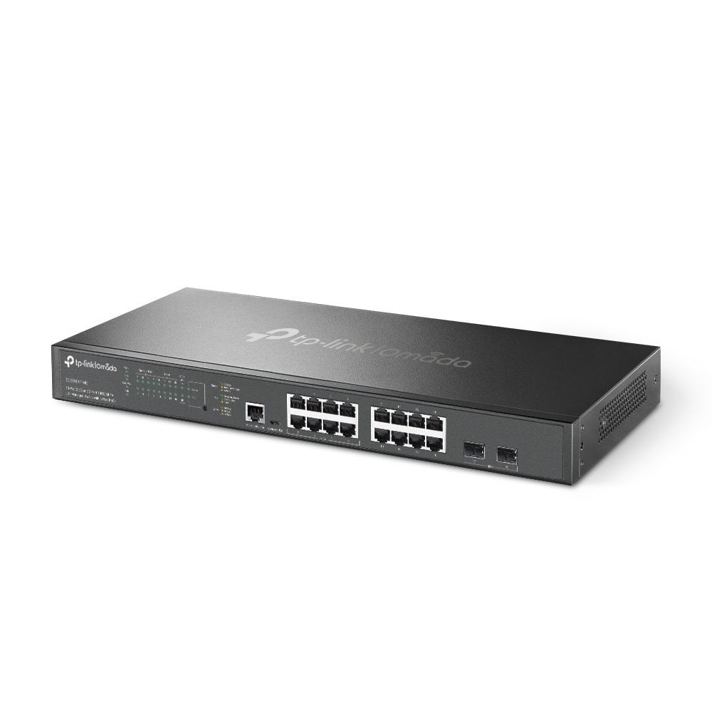 TP-Link SG3218XP-M2 Omada 16 port 2.5G + 2 port 10GE SFP+ L2+ switch 8 PoE+ port #3