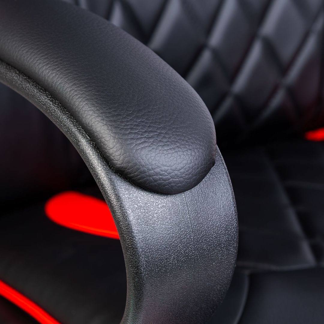 Delight BMD1116RD Gaming szék (fekete-piros) #4