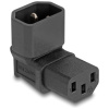 Delock táp toldó adapter - C14-C13, 10 A, 90°-ban hajlított #1