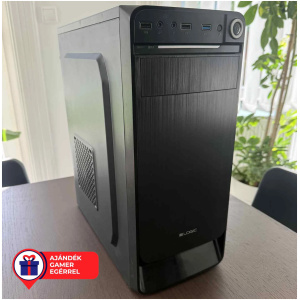 Egyedi használt Gamer PC (i3-10105F, 16GB, 256GB SSD, 500G HDD, GTX1660S, W11) #1
