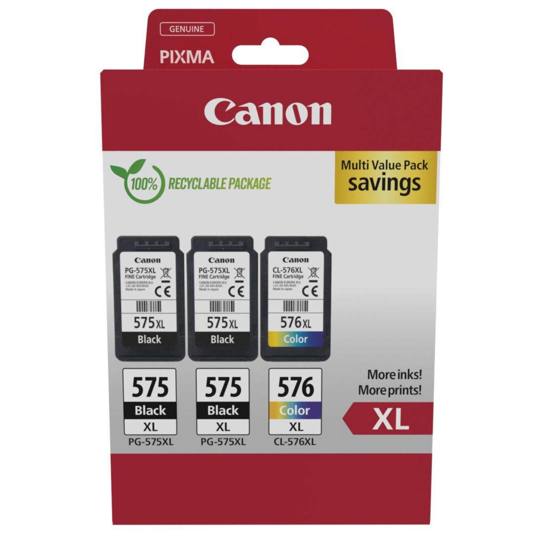 Canon PG-575XL (2x) / CL-576XL Multipack (nagy kapacitású) #1