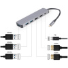 Gembird USB-C 3-in-1 Multi-Port adapter (USB HUB + HDMI + PD) #3