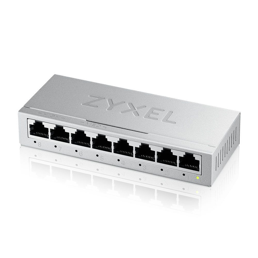 Zyxel GS-108Bv5 8-Port Desktop Gigabit Ethernet Switch #1