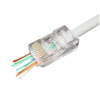 Gembird UTP csatlakozó dugó (átmenő kábeles) RJ45 Cat5e #1