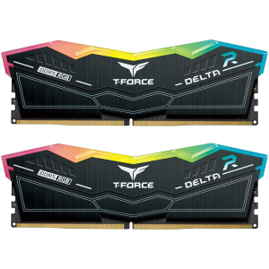16GB DDR5 6000MHz (PC5-48000) TeamGroup T-Force Delta RGB Black RAM Kit (2x16GB) #1