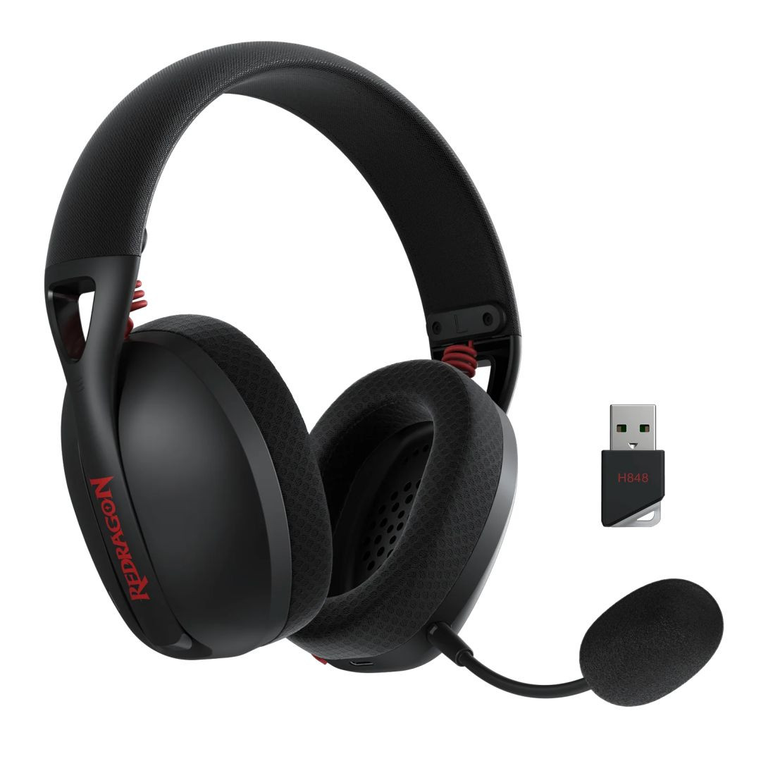 Redragon H848 vezeték nélküli Bluetooth Gaming Headset (fekete) #1