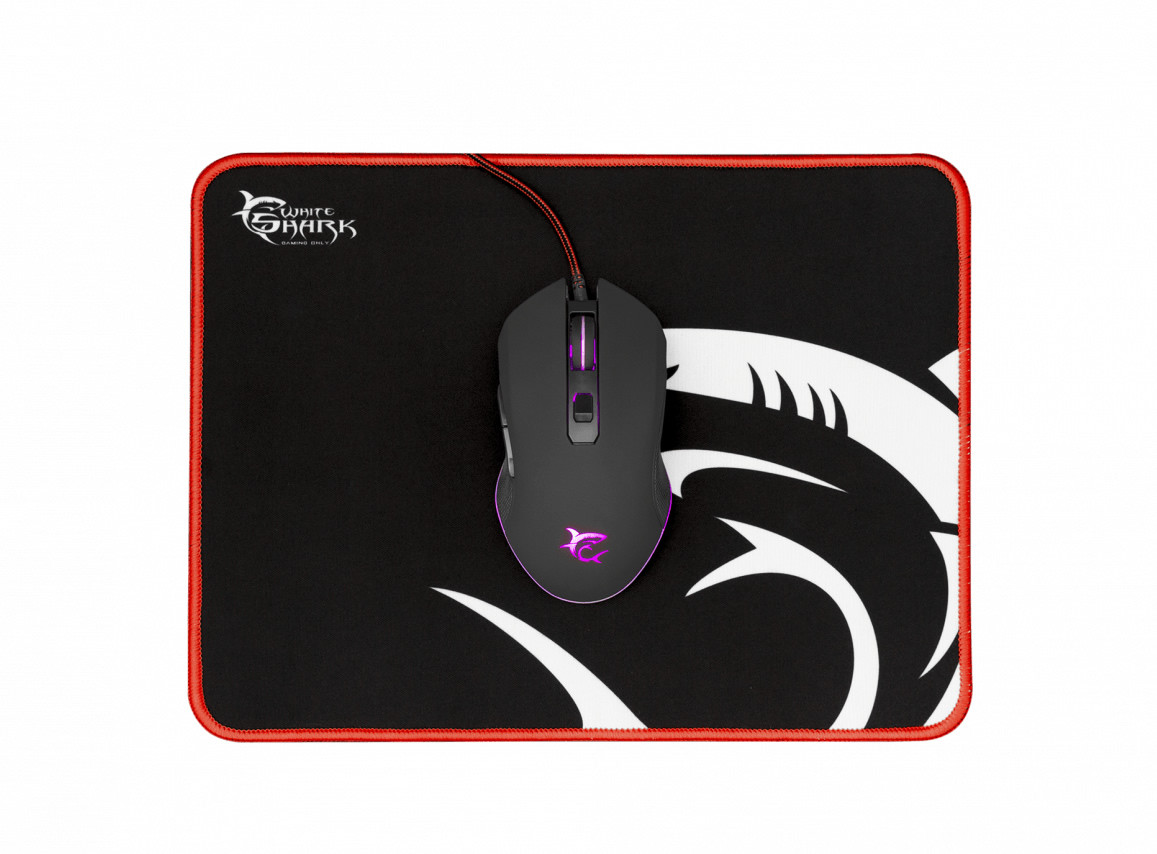 White Shark Comanche 3 4-in-1 Gaming Combo (RGB billentyű, egér, headset, egérpad) #5