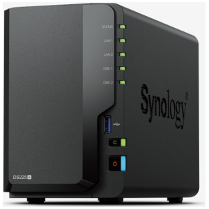 Synology DiskStation DS225+ 6GB kétrekeszes NAS kiszolgáló #1
