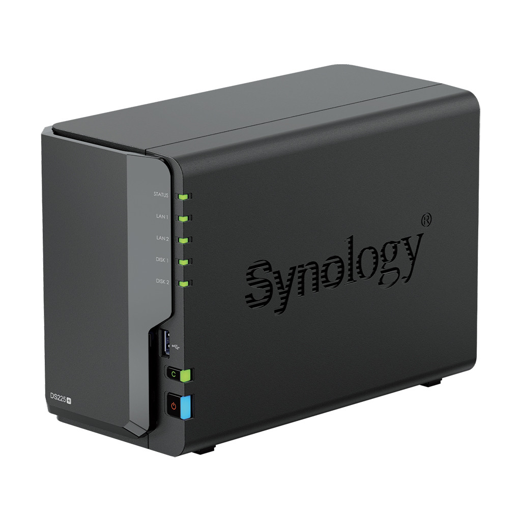 Synology DiskStation DS225+ 6GB kétrekeszes NAS kiszolgáló #2