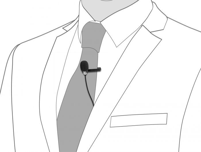 Delock Tie Lavalier Mindenirányú felcsíptethető mikrofon 3,5 Mm-es sztereo jack #4