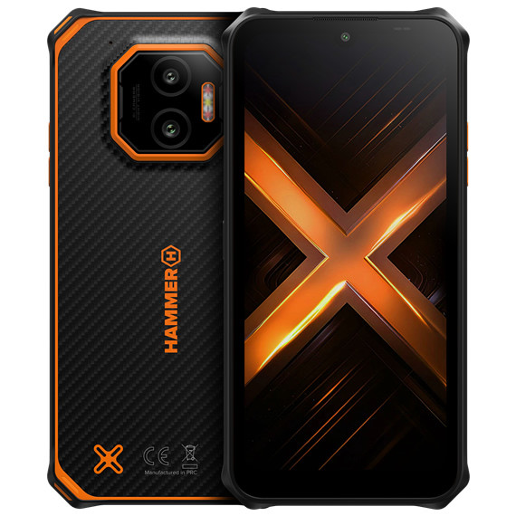 Hammer Energy X2 128GB okostelefon (narancs-fekete) #6