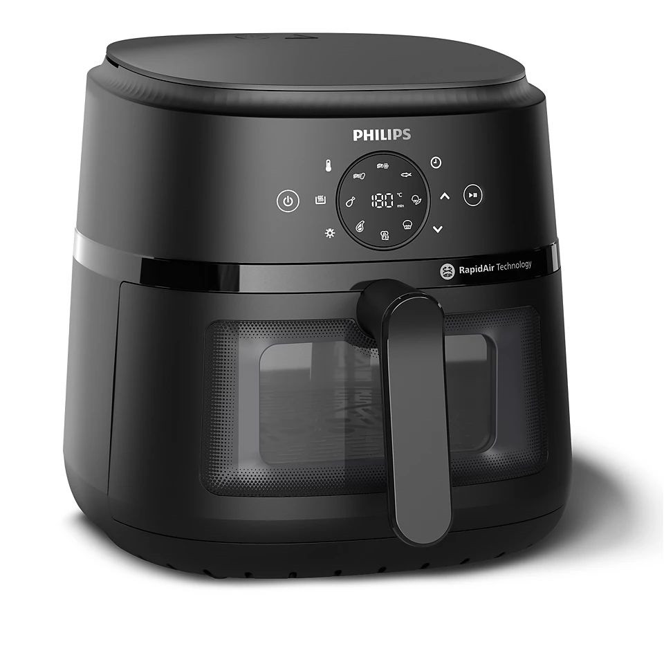 Philips Airfryer 2000 XL forrólevegős sütő (1700W 6,2L űrtartalom) #2