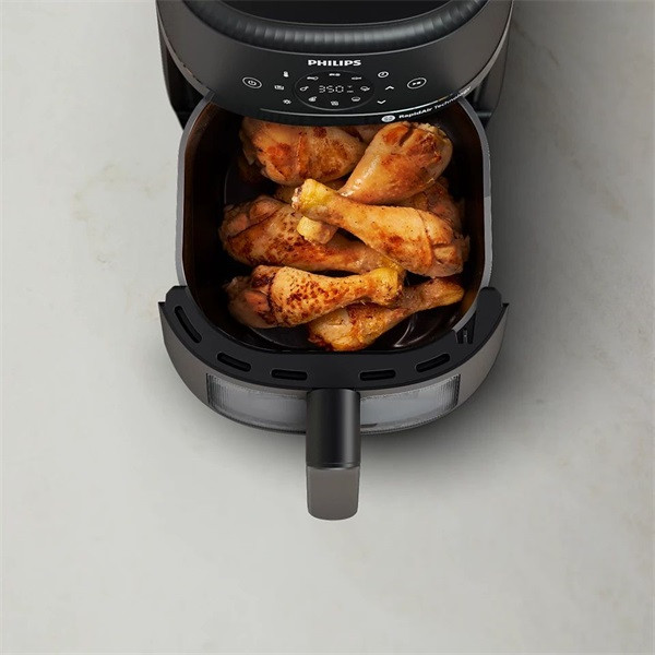 Philips Airfryer 2000 L forrólevegős sütő (1500W 4,2L űrtartalom) #3